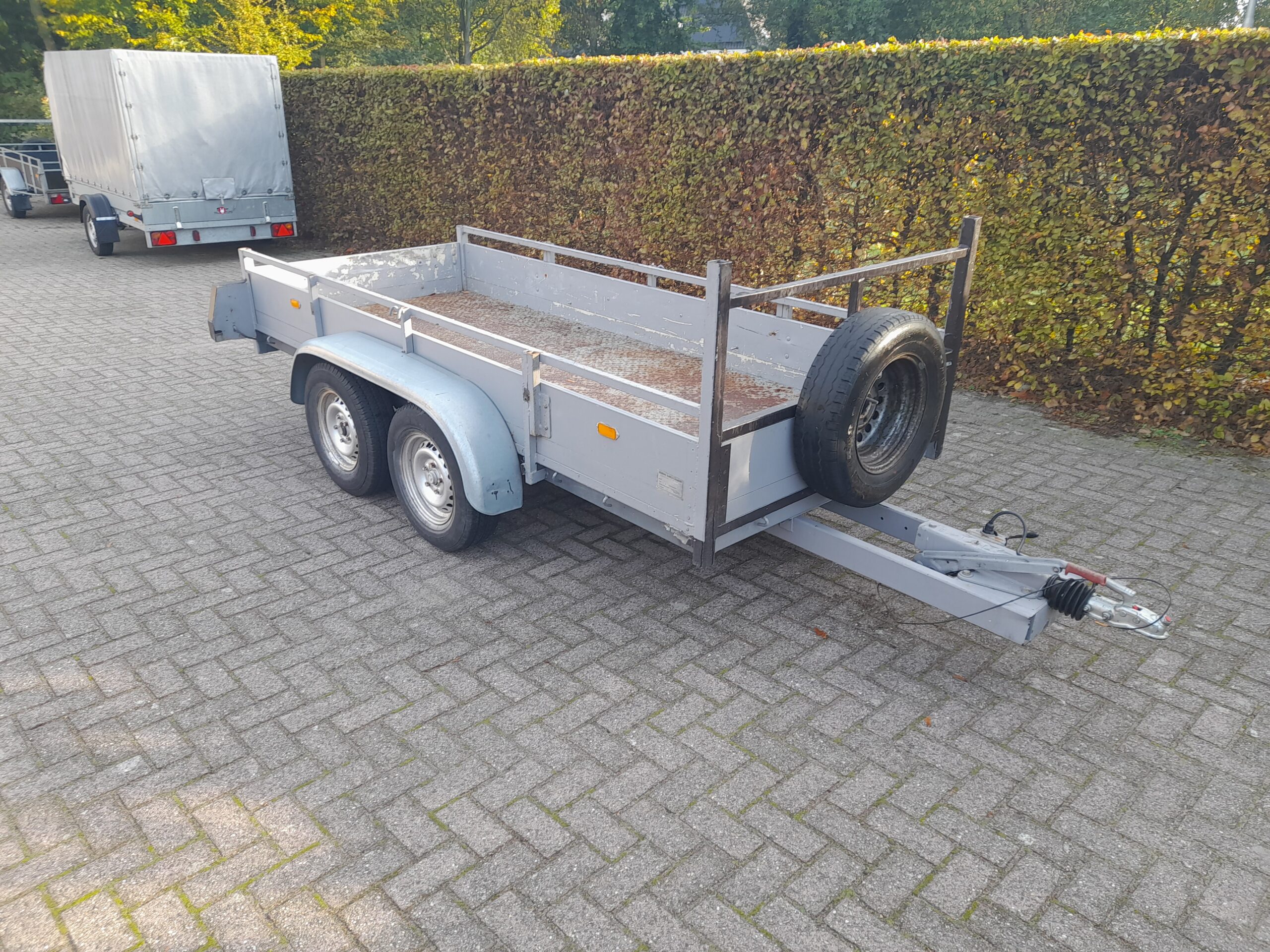 Aanhanger Met Stalen Bodem 300x130 TrailerOUTLET